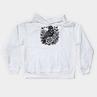 the raven Kids Hoodie